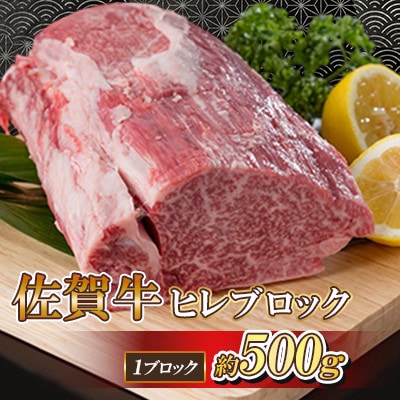 佐賀牛 ヒレ ブロック 500g