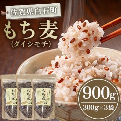 【白石産】もち麦900g