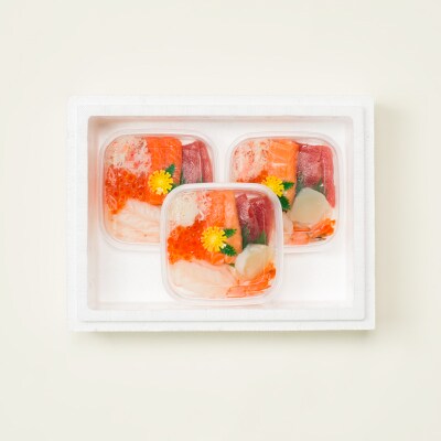 【年内配送可】海鮮丼の具(6種盛り)×3セット A-10006