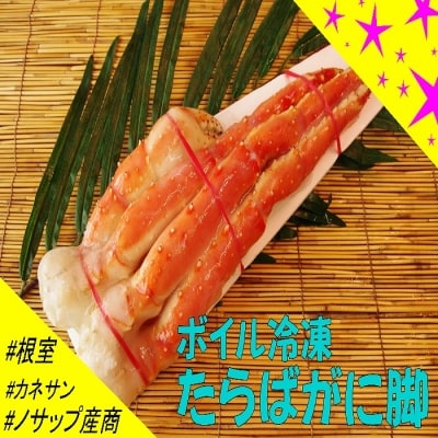 【年内配送可】★ボイル冷凍たらばがに脚600g以上×1肩 C-59023