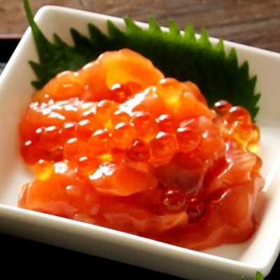 【年内配送可】★漬けサーモン120g×8P B-42098