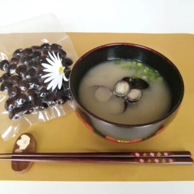 殻付しじみ味噌汁用真空パック