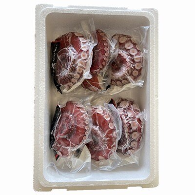 【年内配送可】★ボイル水たこ足先6P(計2kg) C-20004