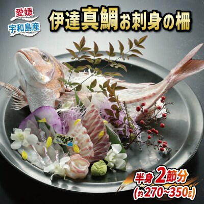 伊達真鯛 お刺身の柵 2節 半身分 宇和島プロジェクト D012-071002