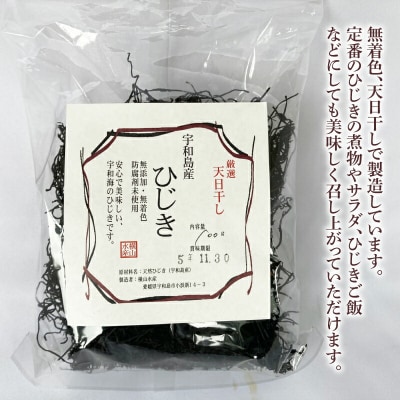 ひじき400g 愛媛県漁業協同組合宇和島支所 D012-027005