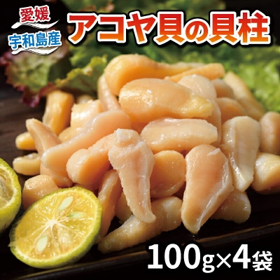 宇和海産アコヤ貝の貝柱 400g こもねっと D015-008001