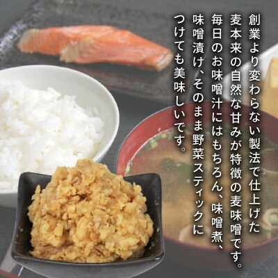 訳あり 麦みそ 6kg 味噌 みそ 宮居醤油店 J010-122004