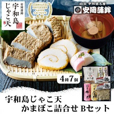 宇和島じゃこ天かまぼこ詰合せB 安岡蒲鉾 C026-020002