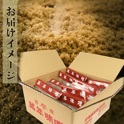 萬年味噌(麦味噌) 伊予醸造 J010-107001