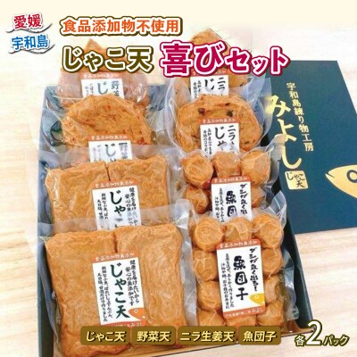 じゃこ天 喜びセット 宇和島練り物工房みよし C012-061001
