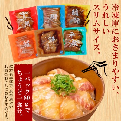 漬丼 厳選 活締め 全18種 お任せ10食 セット 南予ビージョイ D016-150021