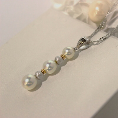 パールペンダント(貴婦人Ⅱ) Yamashita-Pearl A155-021005
