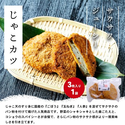 じゃこ天・じゃこカツセット 安岡蒲鉾店 C010-020008