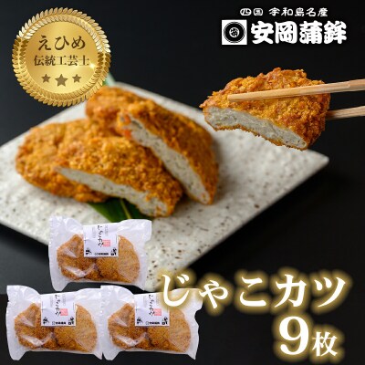 じゃこカツ 9枚 安岡蒲鉾店 C012-020009
