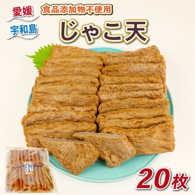 じゃこ天20枚 宇和島練り物工房みよし C014-061010