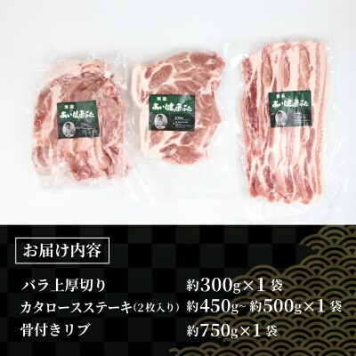焼肉 セット 豚肉 計約 1.5kg あい健康豚 BBQ 愛媛 宇和島 E024-154004