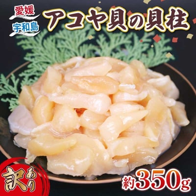 訳あり アコヤ貝の貝柱350g 河野鮮魚店 D010-177010