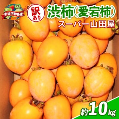 訳あり 渋柿(愛宕柿)10kg スーパー山田屋 F014-198014