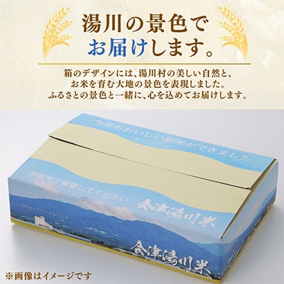 令和8年産湯川村産コシヒカリ(玄米) 10kg  R9.9月発送分