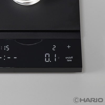 HARIO 耐熱ガラス透過ドリッパー築山セット(スケール付き) | ハリオ はりお _DL37