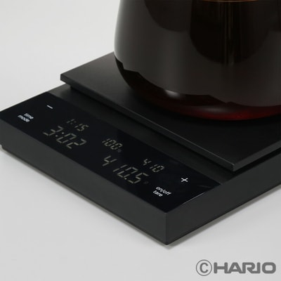 HARIO 耐熱ガラス透過ドリッパー築山セット(スケール付き) | ハリオ はりお _DL37