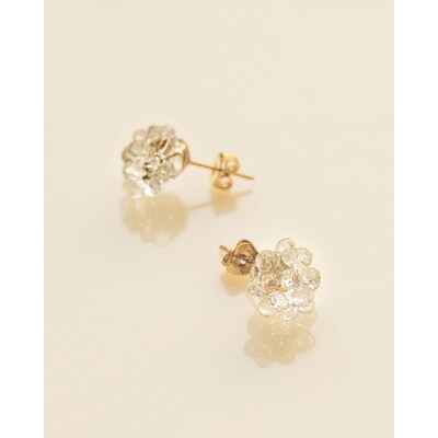 HARIO ピアス ミモザ[HAP-MS-P] | 耐熱 ガラス アクセサリー ハリオ _FM06