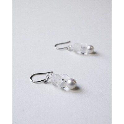 HARIO ピアス グレアFP HAFP-GL-P | 耐熱 ガラス アクセサリー _FU03