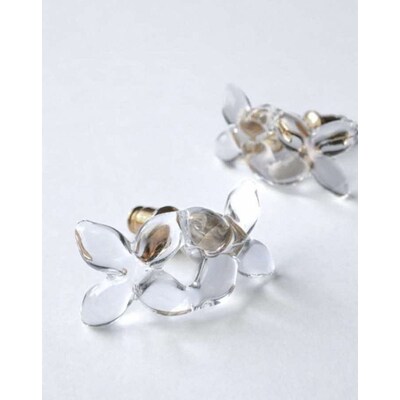 HARIO ピアス ラフィネ HAP-RFB-P | 耐熱 ガラス アクセサリー _FU17