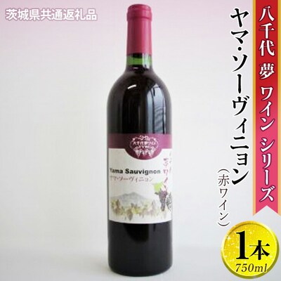 八千代夢ワインシリーズ ヤマ・ソーヴィニョン(赤ワイン)1本【茨城県共通返礼品・八千代町】_CY02