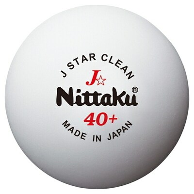 Nittaku Jスタークリーン 3個入×4セット|ニッタク にったく 卓球 玉 球 _AE32