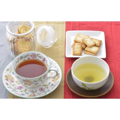さしま茶や古代蓮の葉も入ったお茶など、いろいろな種類のお茶の詰め合わせ | お茶 紅茶 _BA03