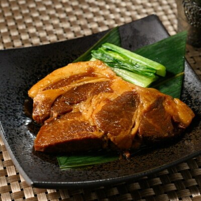 豚肉の甘露煮詰合せ(肩ロース・豚バラ:110g×各3 )常陸の輝き【古河ブランド認証品】 _BC08