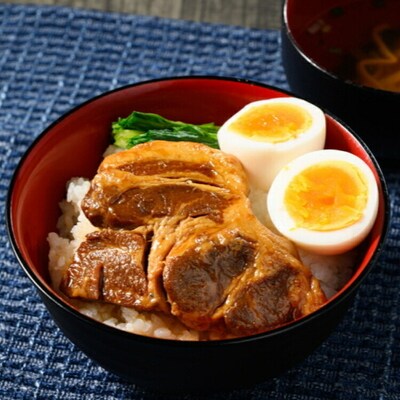 豚肉の甘露煮(肩ロース):(110g×5)『常陸の輝き』【古河ブランド認証品】 _BC06