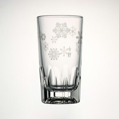 雪華グラス 3個入り | グラス 雪 模様入り 雪華 篆刻 日用品 キッチン用品 _BL24