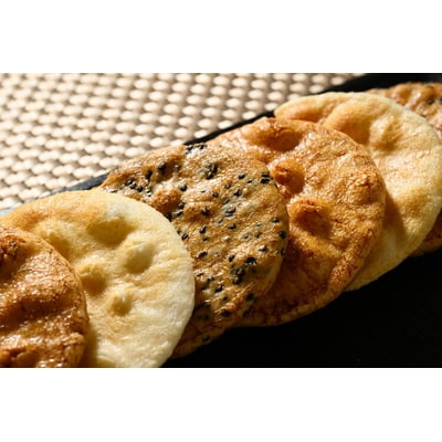 炭火手焼きせんべい組み合わせ(しょうゆ・しお味・ごま)各8枚入り | 煎餅 和菓子 _DU05