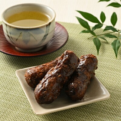 ミヤト製菓 鬼平糖黒(巾着)200g×12袋 | かりんとう カリントウ 和菓子 菓子 _EF05