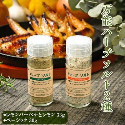 万能ハーブソルト 2種 | ハーブ ソルト スパイス 調味料 国産 定番 料理 キッチン _CI11