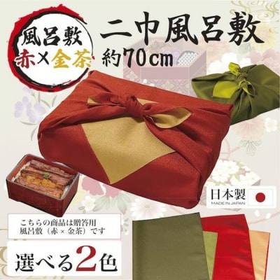 【赤×金 】小松園のうなぎ蒲焼き ふろしき付(160g×2) | うなぎ 鰻 ウナギ _AT15
