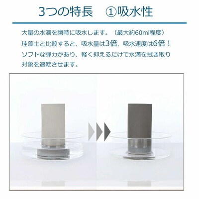 【ダークブルー】STTA スティックタイプ | タオル 吸水 水滴 携帯 手軽 日用品 _BW07