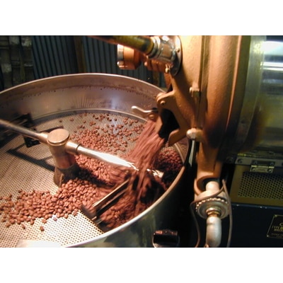 HARIOドリップポット・ウッドネック(3～4杯用)&自家焙煎コーヒー粉 100g×3種 _AK11