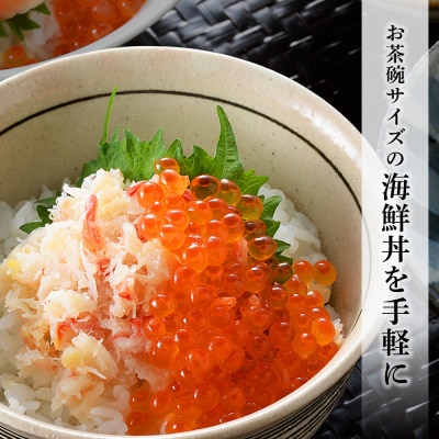 彩り海鮮丼 具 50g×2 丼ぶり 刺身 海鮮セット 【北海道】【札幌バルナバフーズ】