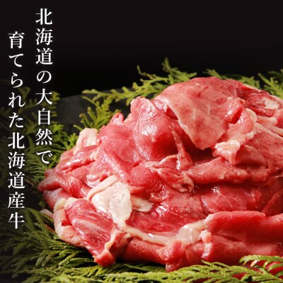 すきやき・しゃぶしゃぶ用 肩スライス(切り落とし)500g【北海道産牛】＜肉の山本＞