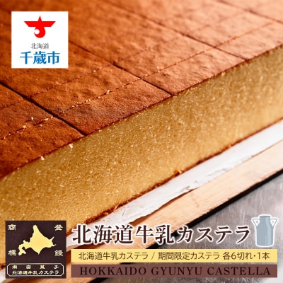 北海道牛乳カステラセット