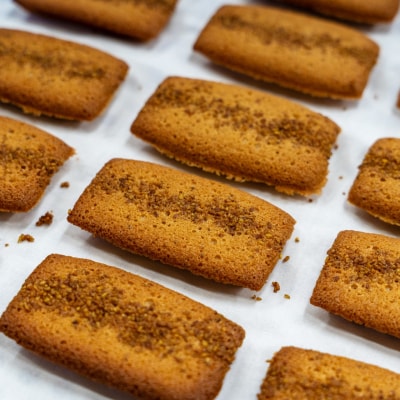 フィナンシェ 焦がしバターたっぷりの来迎寺在来種そば粉&韃靼そばのフィナンシェ 12個