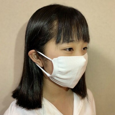 【こども用/小さめサイズ】抗菌糸使用のひんやりマスク　6枚セット(約14cm×11cm)