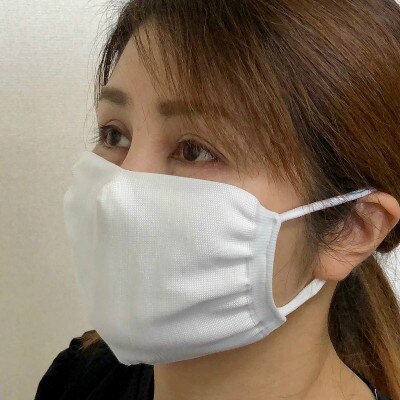 【大人用】抗菌糸使用のひんやりマスク　6枚セット(約17cm×11.5cm)