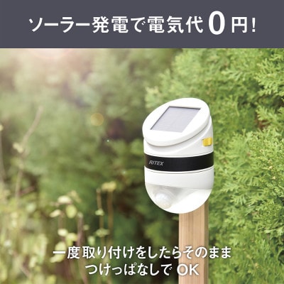 RITEX ASL-093 どこでもセンサーライトソーラー
