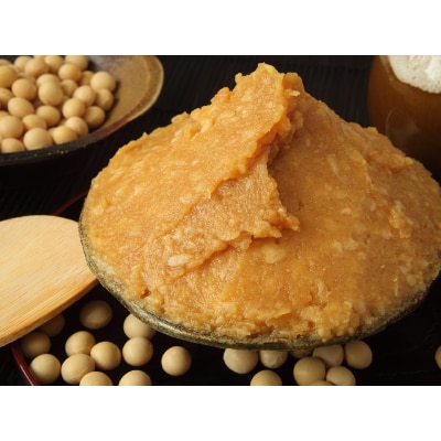 阿部農縁　無添加手作りこうじ味噌3年熟成　500g×3パック　完全無添加　天然塩使用 農家特製麹味噌