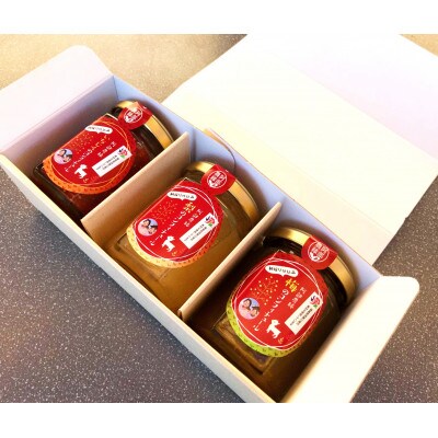 阿部農縁　コンフィチュール100g3個ギフトセット(梅・いちじく・洋梨)