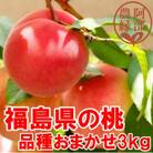 阿部農縁　福島県の桃　農家直送の完熟もも　品種おまかせ3kg(8～12玉)　ギフト・贈答用